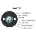 GYXTW Открытый Sm 9/125 бронированный волоконно-оптический кабель